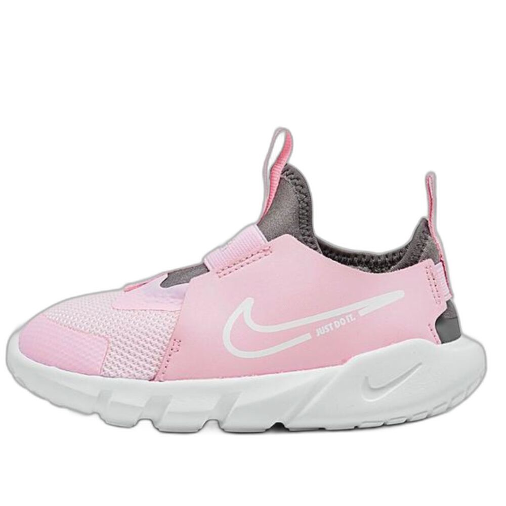 Nike Flex Runner 2 Toddler Sneakers Pink Foam White Flat Pewter Size 9C
